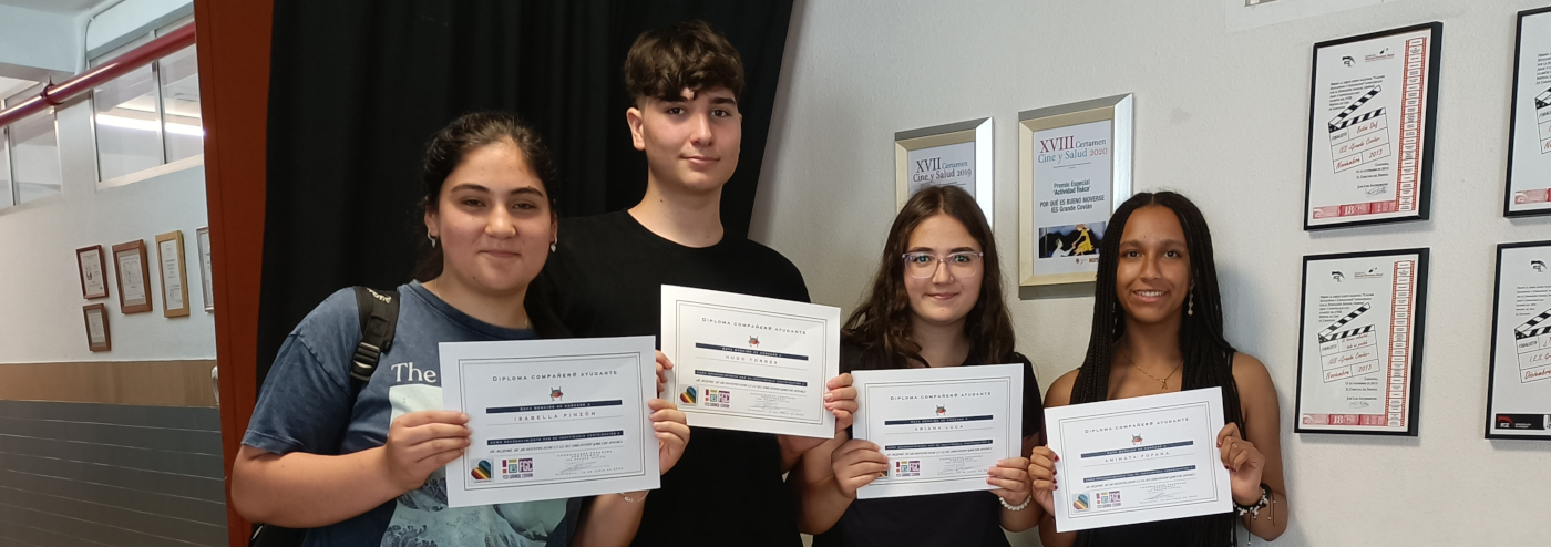 Entrega de diplomas Programas de Ayuda entre Iguales