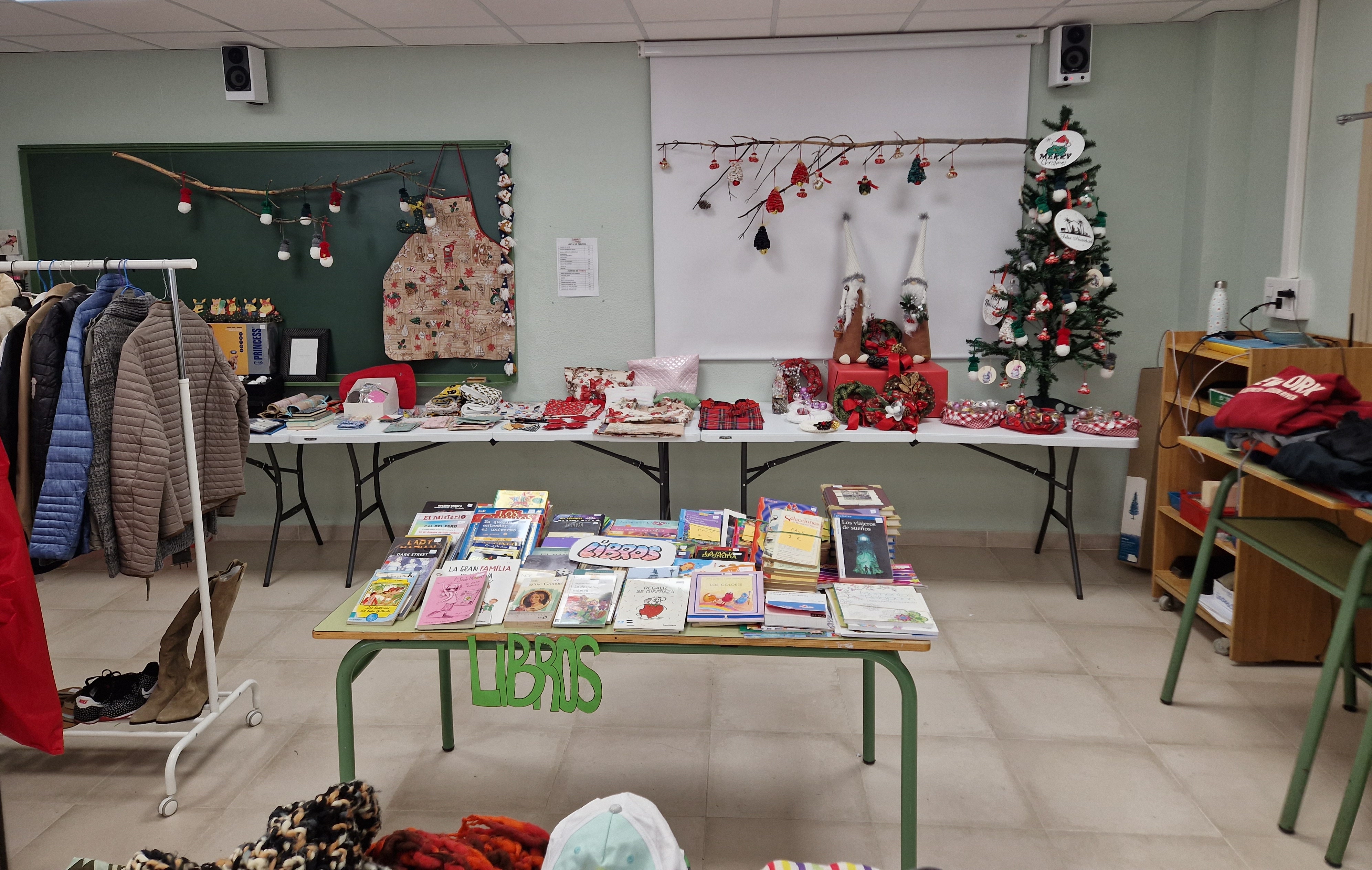 Mercadillo solidario: concienciación y cooperación