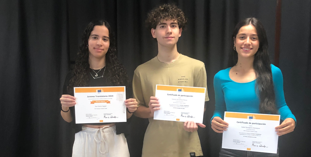 Concurso europeo “Juvenes Translatores”