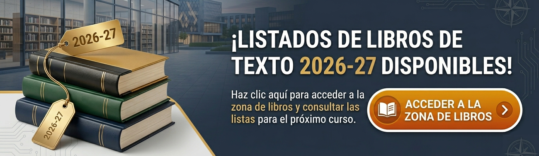 Libros de texto curso 2026-27