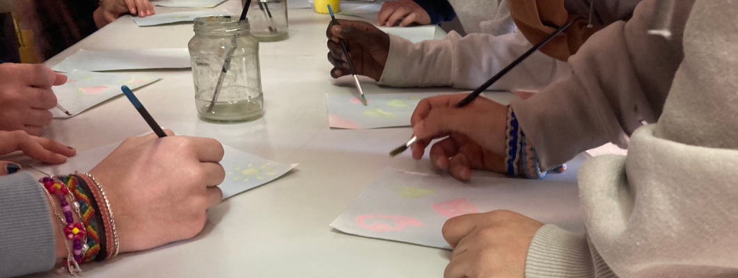 Pintando con tintes naturales