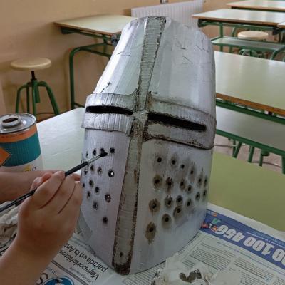 Taller de cascos medievales