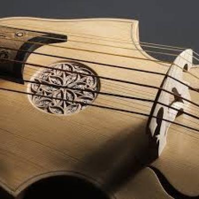 Vista de un taller luthier